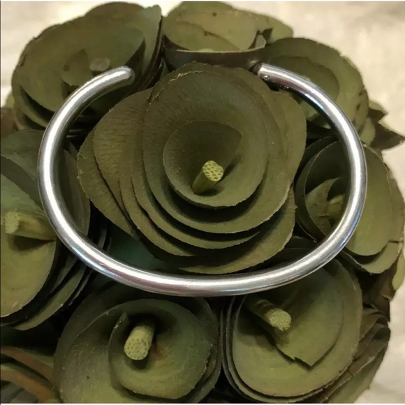 Silpada Rare Sterling Silver Slim Cuff Bracelet B0390 - Picture 6 of 16